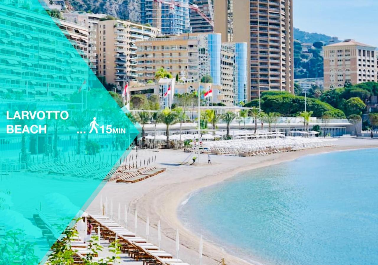 Апартаменти Designer Garden View Ac, Fiber Wifi Heart Of Monaco Екстер'єр фото